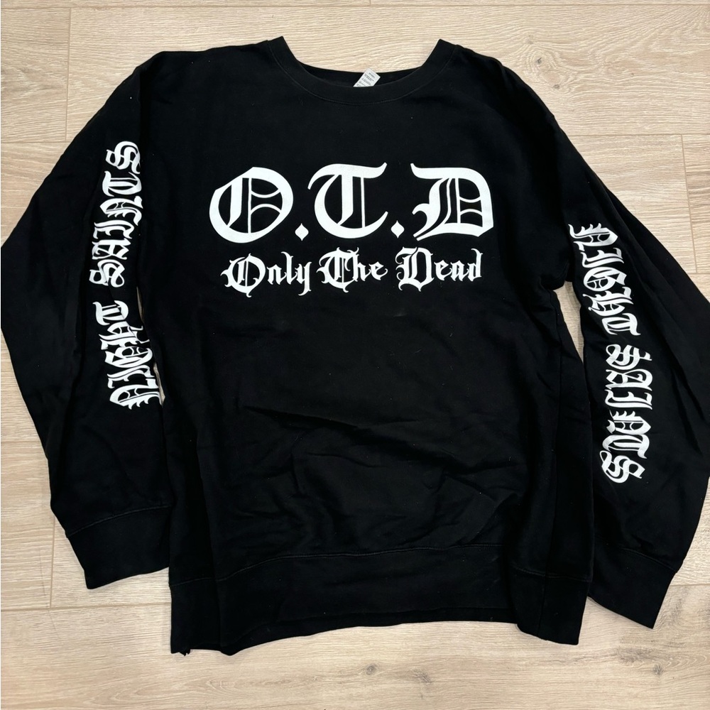 Black O.T.D. Only The Dead sweatshirt #metal